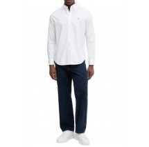 CALVIN KLEIN JEANS LS SOLID OXFORD CLASSIC SHIRT ΠΟΥΚΑΜΙΣΟ ΑΝΔΡΙΚΟ WHITE