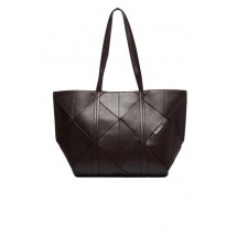 CALVIN KLEIN WOVEN MEDIUM CARRYALL ΤΣΑΝΤΑ ΓΥΝΑΙΚΕΙΑ BROWN