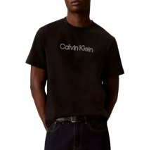 CALVIN KLEIN JEANS 20s EU SPW HD SHIN STNDRD GRA T-SHIRT ΜΠΛΟΥΖΑ ΑΝΔΡΙΚΗ BLACK