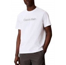 CALVIN KLEIN JEANS 20s EU SPW HD SHIN STNDRD GRA T-SHIRT ΜΠΛΟΥΖΑ ΑΝΔΡΙΚΗ BRIGHT WHITE