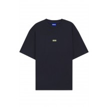 HUGO BOSS JERSEY NALONO T-SHIRT ΜΠΛΟΥΖΑ ΑΝΔΡΙΚΗ NAVY