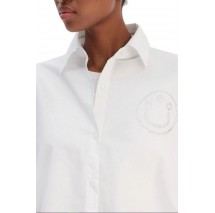 HUGO BOSS TAILORED BLOUSE EDAFNE B ΠΟΥΚΑΜΙΣΟ ΓΥΝΑΙΚΕΙΟ WHITE