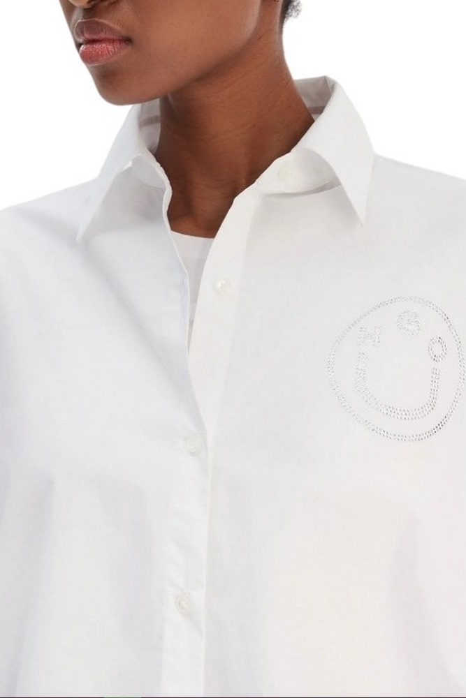 HUGO BOSS TAILORED BLOUSE EDAFNE B ΠΟΥΚΑΜΙΣΟ ΓΥΝΑΙΚΕΙΟ WHITE