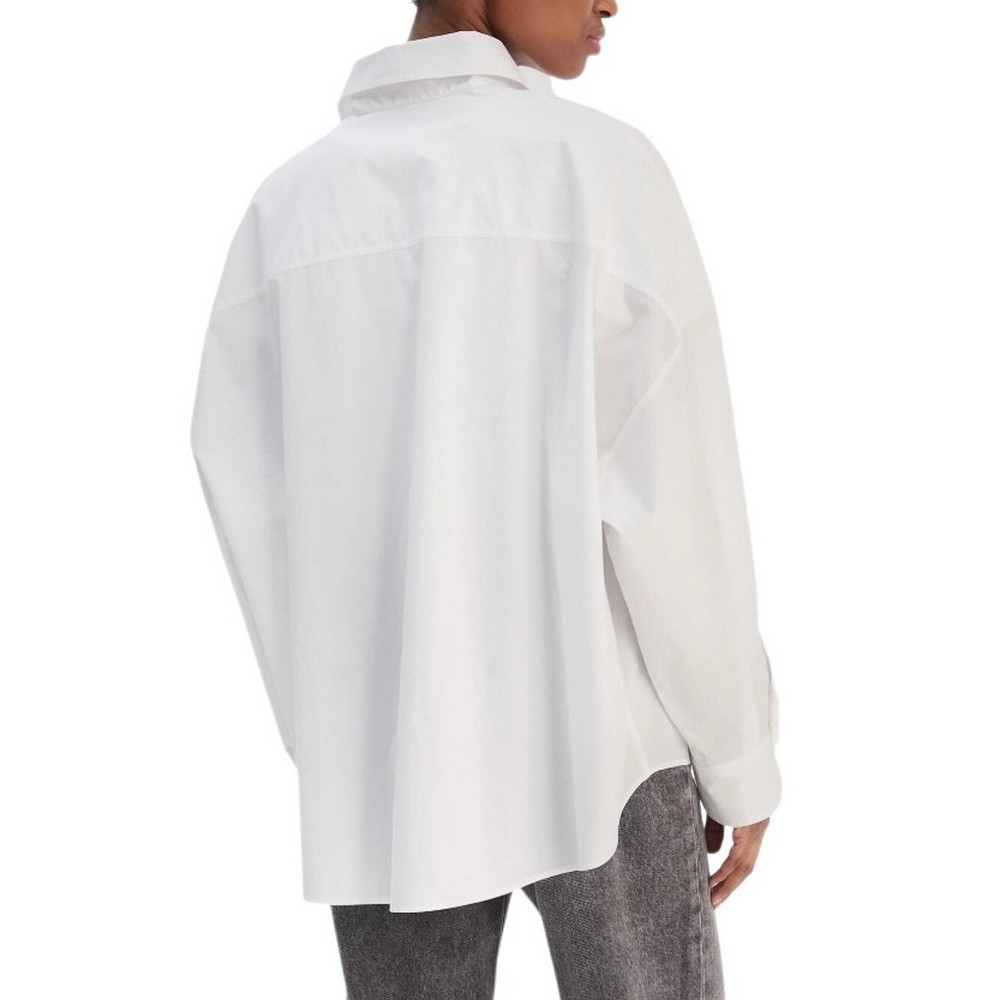 HUGO BOSS TAILORED BLOUSE EDAFNE B ΠΟΥΚΑΜΙΣΟ ΓΥΝΑΙΚΕΙΟ WHITE