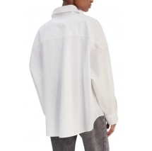 HUGO BOSS TAILORED BLOUSE EDAFNE B ΠΟΥΚΑΜΙΣΟ ΓΥΝΑΙΚΕΙΟ WHITE