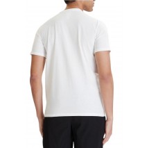 CALVIN KLEIN MICRO LOGO CREWNECK T-SHIRT ΜΠΛΟΥΖΑ ΑΝΔΡΙΚΗ BRIGHT WHITE