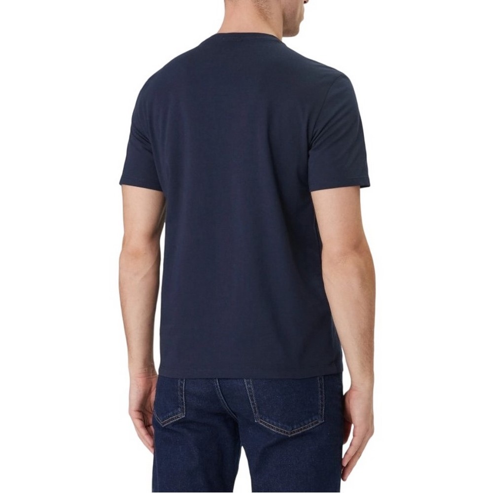CALVIN KLEIN MICRO LOGO CREWNECK T-SHIRT ΜΠΛΟΥΖΑ ΑΝΔΡΙΚΗ NAVY