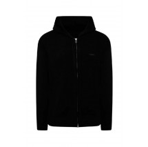 CALVIN KLEIN TECH KNIT HOODED FZ SWEATER ΖΑΚΕΤΑ ΠΛΕΚΤΗ ΑΝΔΡΙΚΗ BLACK