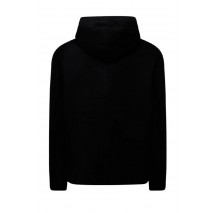 CALVIN KLEIN TECH KNIT HOODED FZ SWEATER ΖΑΚΕΤΑ ΠΛΕΚΤΗ ΑΝΔΡΙΚΗ BLACK