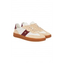 TOMMY HILFIGER PREMIUM HERITAGE SNEAKER ΠΑΠΟΥΤΣΙ ΓΥΝΑΙΚΕΙΟ BEIGE