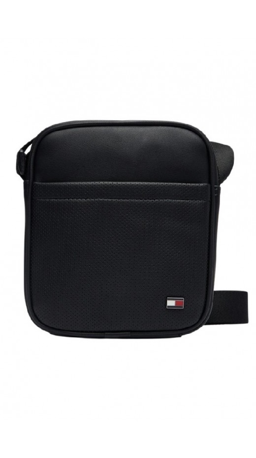 TOMMY HILFIGER FOUNDATION MINI REPORTER ΤΣΑΝΤΑ ΑΝΔΡΙΚΗ BLACK