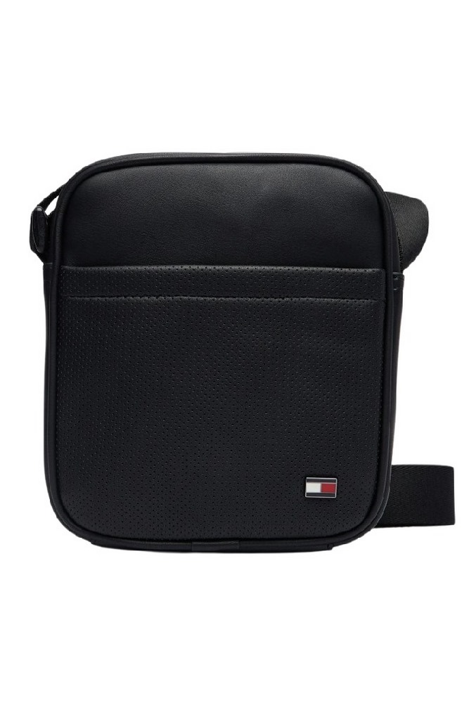 TOMMY HILFIGER FOUNDATION MINI REPORTER ΤΣΑΝΤΑ ΑΝΔΡΙΚΗ BLACK