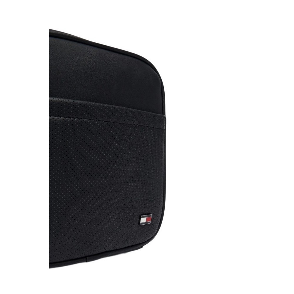 TOMMY HILFIGER FOUNDATION MINI REPORTER ΤΣΑΝΤΑ ΑΝΔΡΙΚΗ BLACK