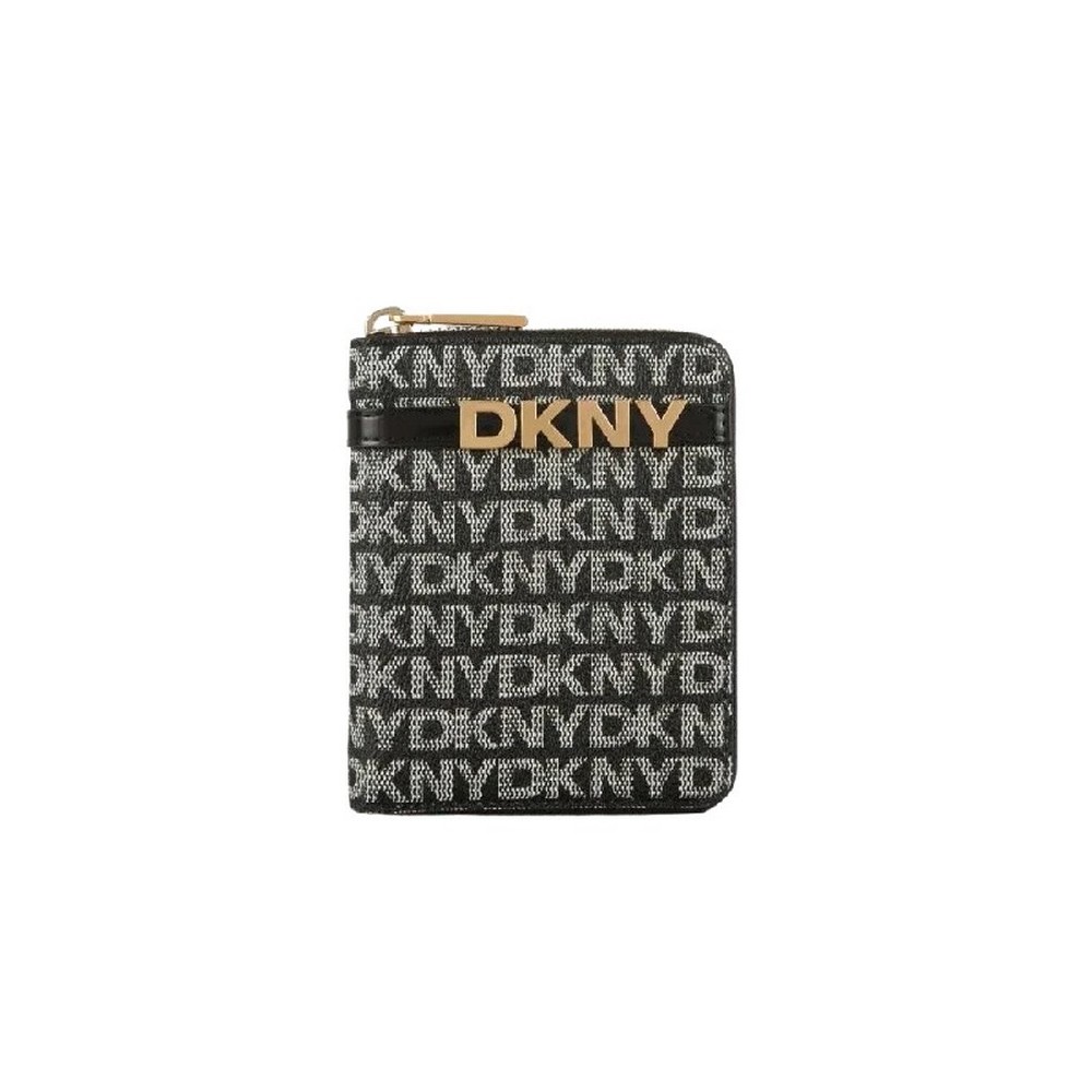 DKNY AVRIL SM ZIP AROUND ΠΟΡΤΟΦΟΛΙ ΓΥΝΑΙΚΕΙΟ BLACK