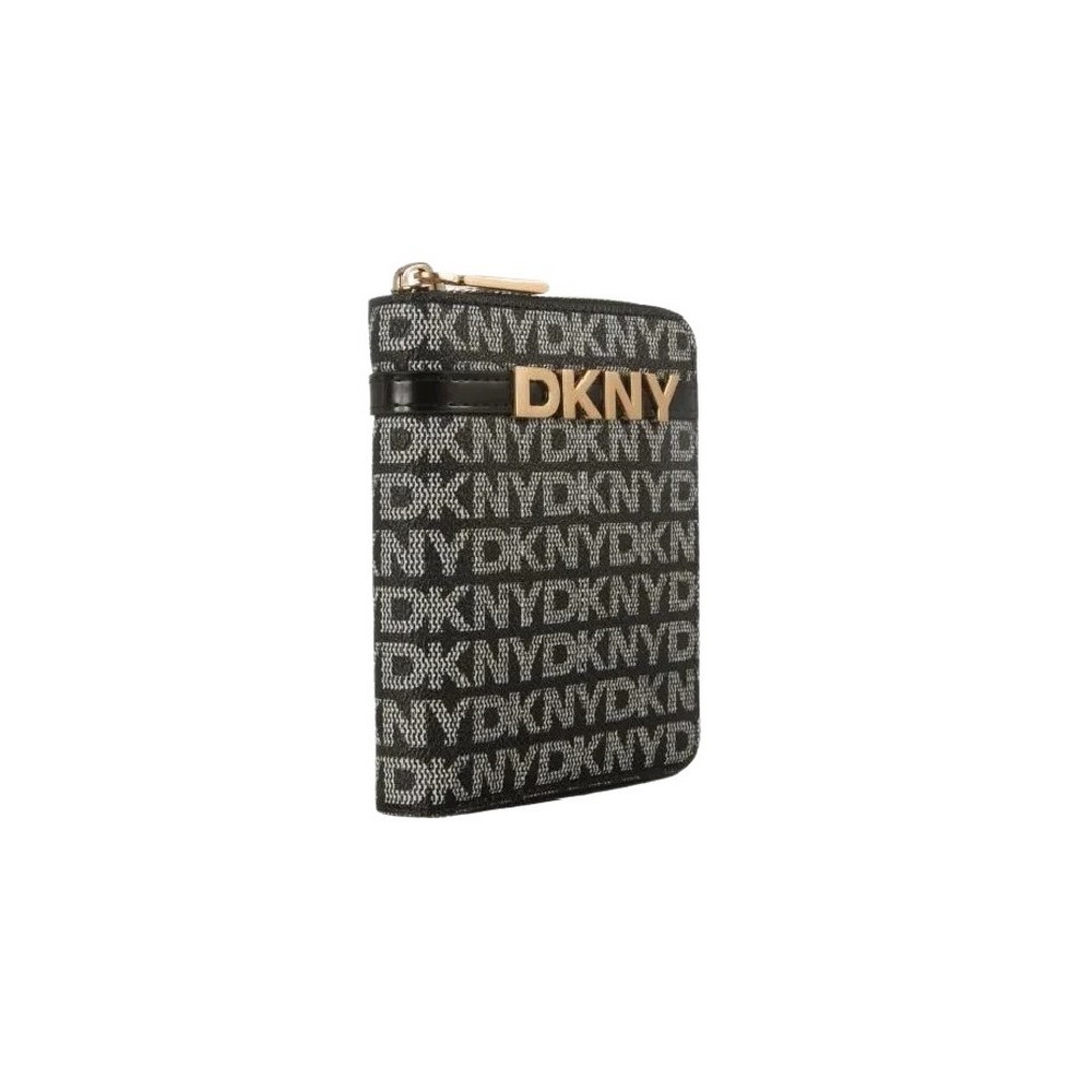 DKNY AVRIL SM ZIP AROUND ΠΟΡΤΟΦΟΛΙ ΓΥΝΑΙΚΕΙΟ BLACK