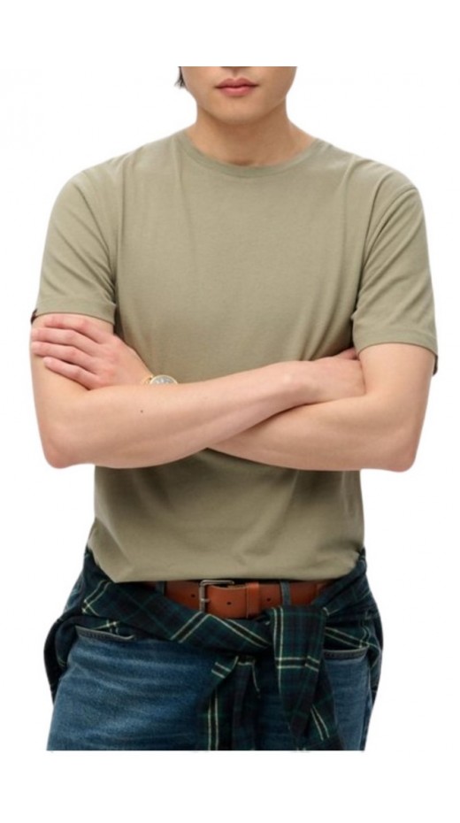 SUPERDRY D1 OVIN CLASSIC ESSENTIAL T-SHIRT ΜΠΛΟΥΖΑ ΑΝΔΡΙΚΗ MILITARY GREEN