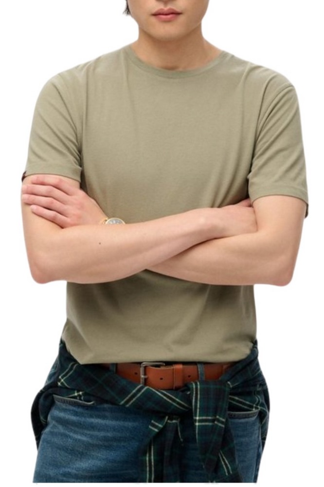 SUPERDRY D1 OVIN CLASSIC ESSENTIAL T-SHIRT ΜΠΛΟΥΖΑ ΑΝΔΡΙΚΗ MILITARY GREEN