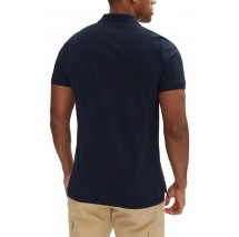 TOMMY JEANS SLIM PLACKET POLO EXT T-SHIRT ΜΠΛΟΥΖΑ ΑΝΔΡΙΚΗ NAVY