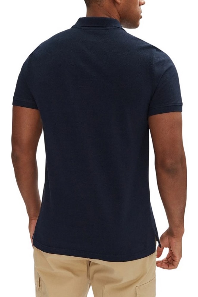 TOMMY JEANS SLIM PLACKET POLO EXT T-SHIRT ΜΠΛΟΥΖΑ ΑΝΔΡΙΚΗ NAVY