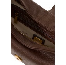 GUESS CAMDEN MINI SHOULDER BAG ΤΣΑΝΤΑ ΓΥΝΑΙΚΕΙΑ ESPRESSO