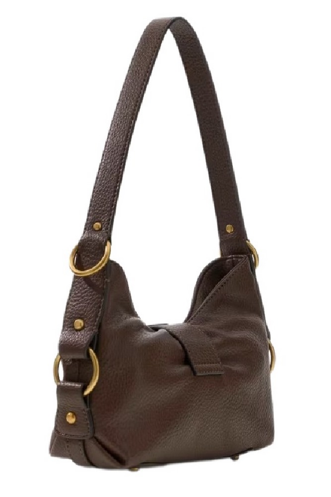 GUESS CAMDEN MINI SHOULDER BAG ΤΣΑΝΤΑ ΓΥΝΑΙΚΕΙΑ ESPRESSO