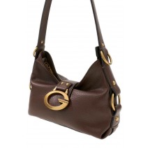GUESS CAMDEN MINI SHOULDER BAG ΤΣΑΝΤΑ ΓΥΝΑΙΚΕΙΑ ESPRESSO