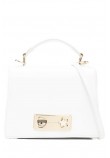 CHIARA FERRAGNI RANGE E - EYE STAR LOCK SMOOTH CALF ΤΣΑΝΤΑ ΓΥΝΑΙΚΕΙΑ WHITE