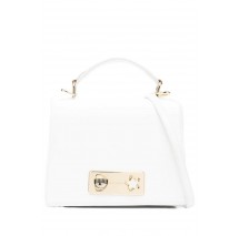 CHIARA FERRAGNI RANGE E - EYE STAR LOCK SMOOTH CALF ΤΣΑΝΤΑ ΓΥΝΑΙΚΕΙΑ WHITE