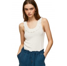 PEPE JEANS DORINA N ΜΠΛΟΥΖΑ ΓΥΝΑΙΚΕΙΑ WHITE PEPE JEANS DORINA N ΜΠΛΟΥΖΑ ΓΥΝΑΙΚΕΙΑ WHITE