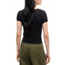 TOMMY JEANS SLIM TOMMY BLING T-SHIRT ΜΠΛΟΥΖΑ ΓΥΝΑΙΚΕΙΑ BLACK