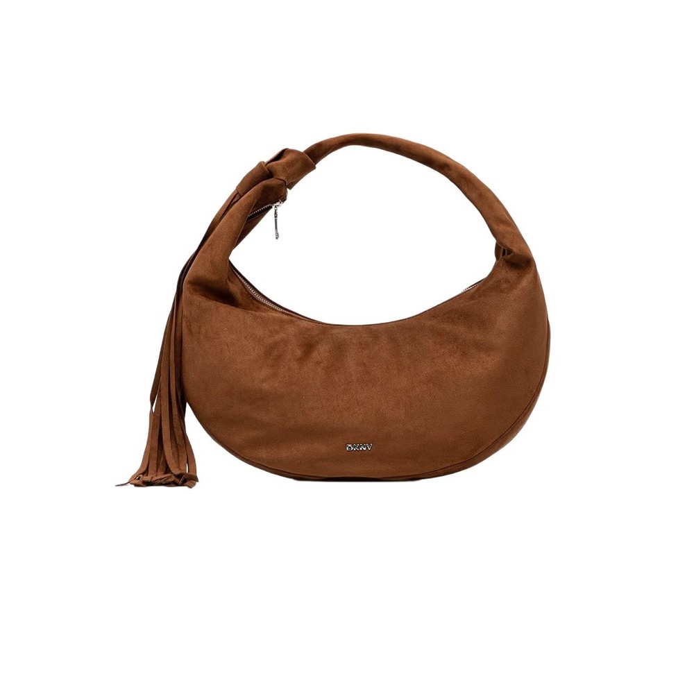 DKNY HOPE HOBOS HANDBAG ΤΣΑΝΤΑ ΓΥΝΑΙΚΕΙΑ WALNUT