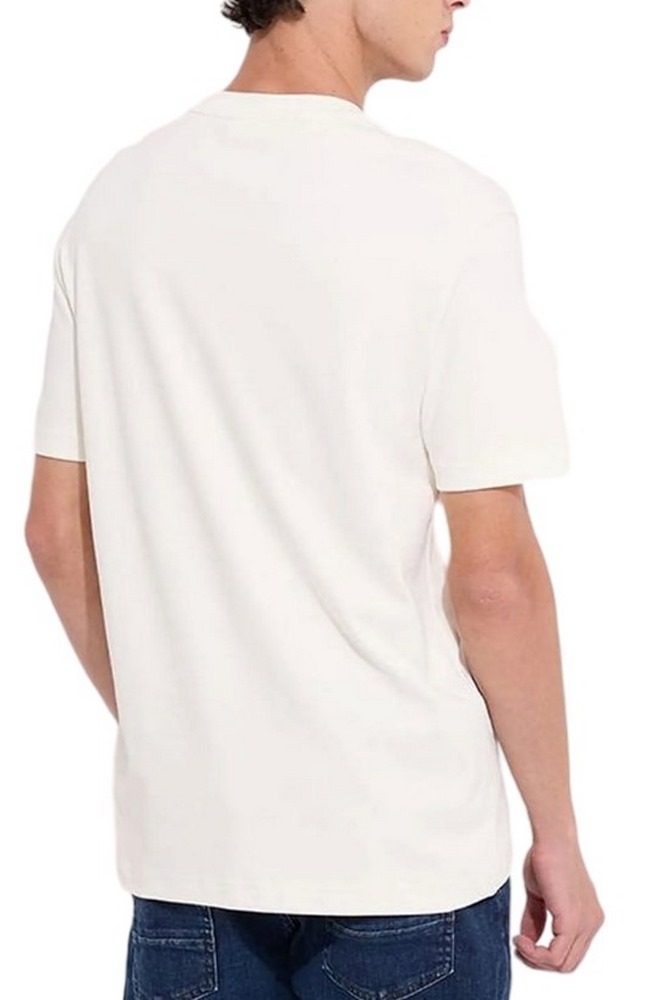 CALVIN KLEIN 20S EU RECT EMBRD CALVIN GRPH T-SHIRT ΜΠΛΟΥΖΑ ΑΝΔΡΙΚΗ BRIGHT WHITE