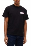 TOMMY JEANS RLX SIGNATURE T-SHIRT ΜΠΛΟΥΖΑ ΑΝΔΡΙΚΗ BLACK