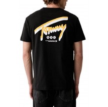 TOMMY JEANS REG SIGN BACKPRINT T-SHIRT ΜΠΛΟΥΖΑ ΑΝΔΡΙΚΗ BLACK