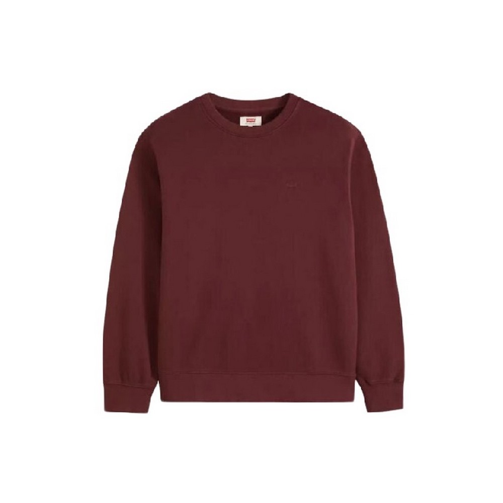 LEVIS THE ORIGINAL HM CREW ΜΠΛΟΥΖΑ ΦΟΥΤΕΡ ΑΝΔΡΙΚΗ BORDEAUX
