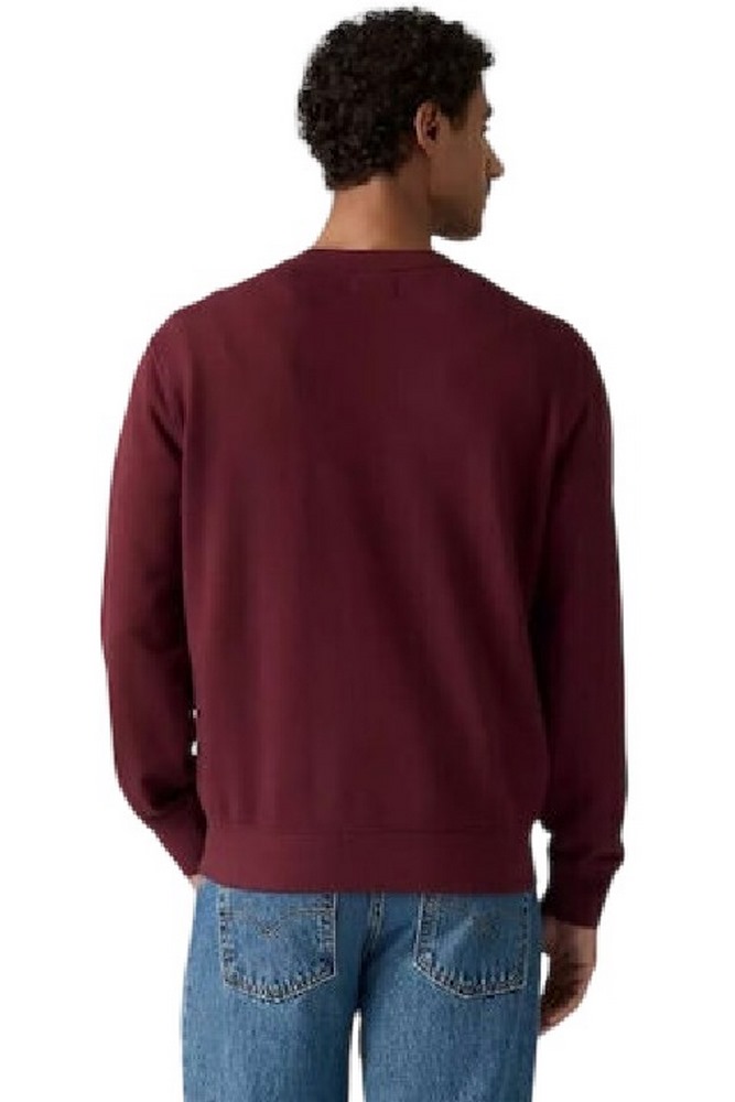 LEVIS THE ORIGINAL HM CREW ΜΠΛΟΥΖΑ ΦΟΥΤΕΡ ΑΝΔΡΙΚΗ BORDEAUX
