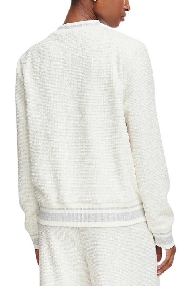 GUESS JOLE BOMBER ΜΠΟΥΦΑΝ ΓΥΝΑΙΚΕΙΟ OFF WHITE