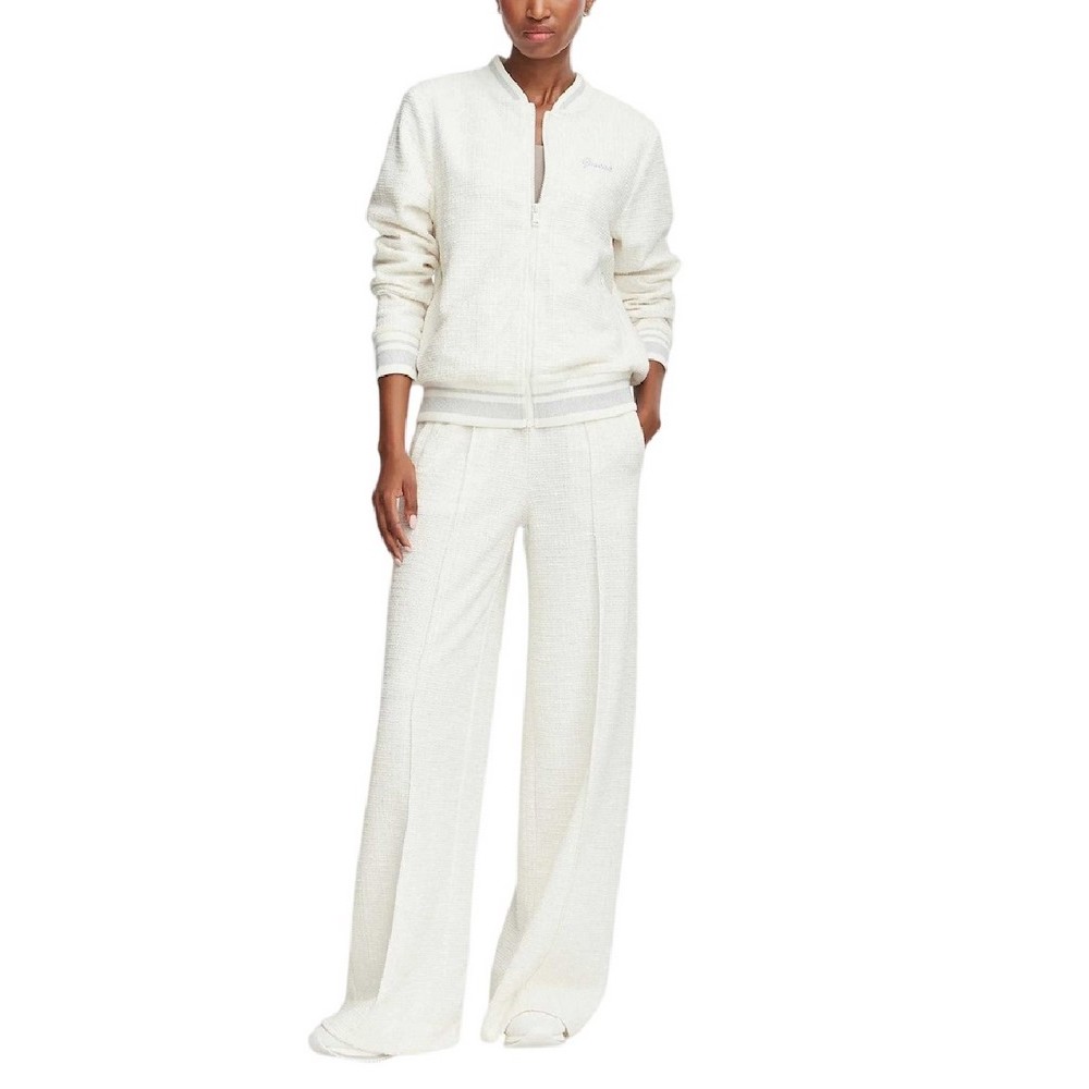 GUESS JOLE BOMBER ΜΠΟΥΦΑΝ ΓΥΝΑΙΚΕΙΟ OFF WHITE