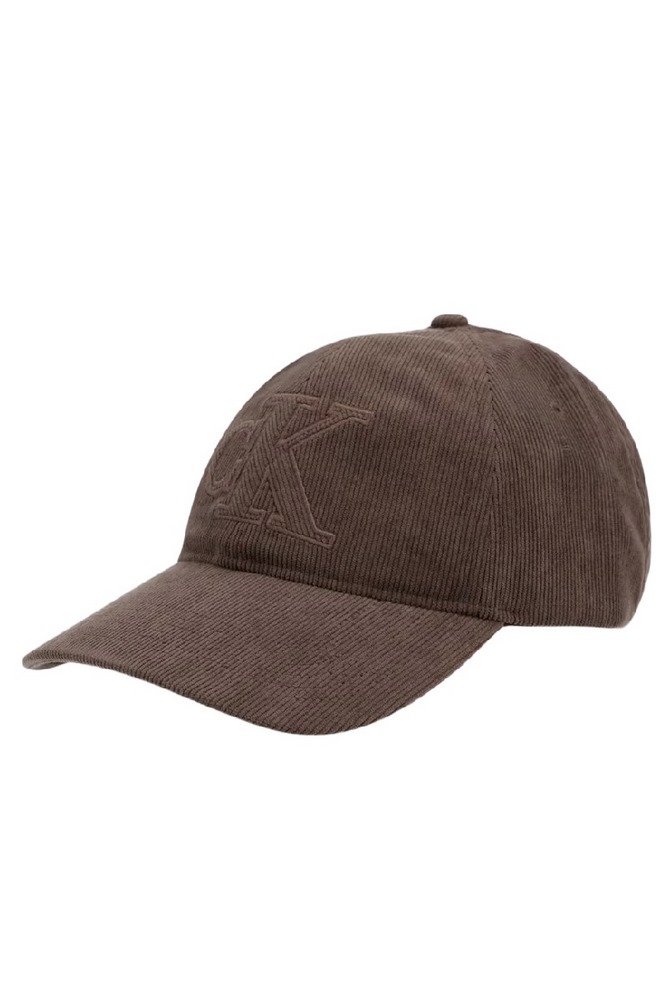 CALVIN KLEIN CORDUROY SEASONAL STORY ΚΑΠΕΛΟ ΓΥΝΑΙΚΕΙΟ BROWN