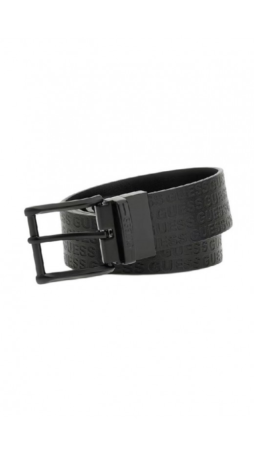 GUESS ADJ & REV H35 BM7820P5335 ΖΩΝΗ ΑΝΔΡΙΚΗ BLACK