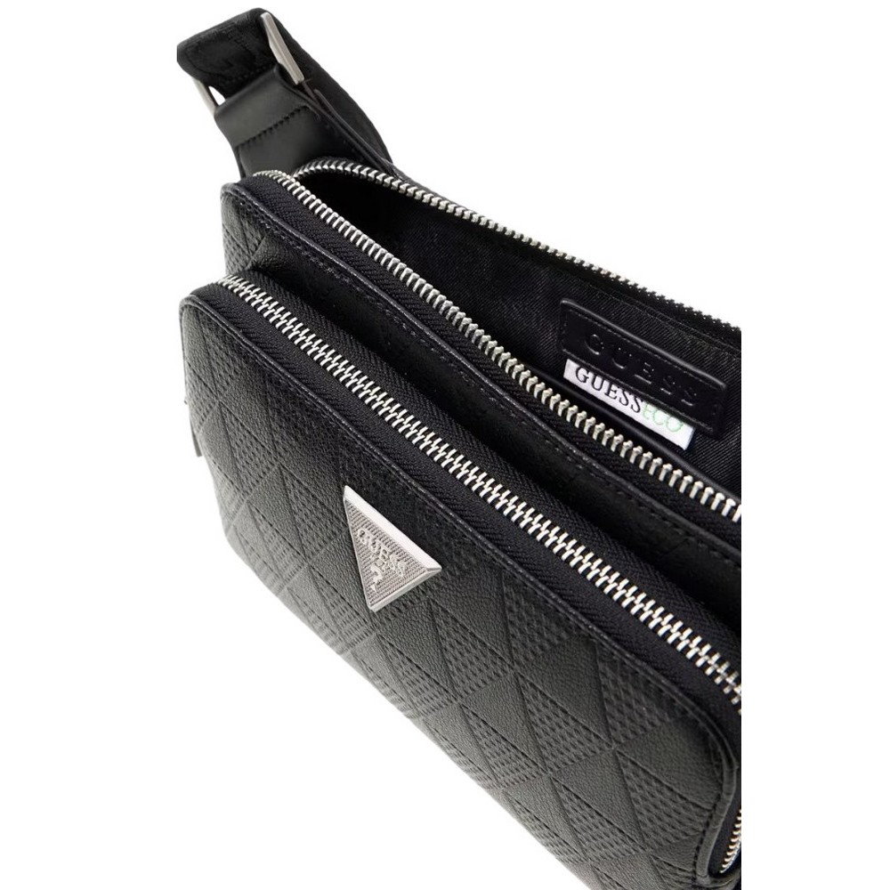 GUESS TORINO BUMBAG S HMTOTEP6231 ΤΣΑΝΤΑ ΑΝΔΡΙΚΗ BLACK