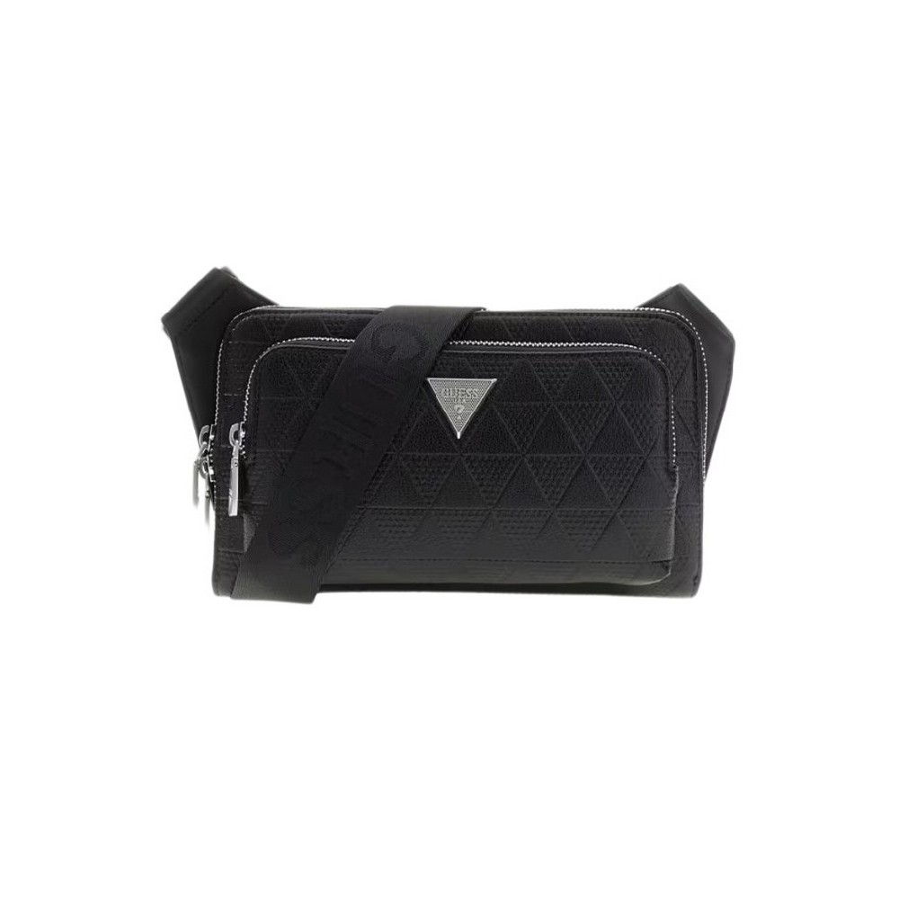 GUESS TORINO BUMBAG S HMTOTEP6231 ΤΣΑΝΤΑ ΑΝΔΡΙΚΗ BLACK