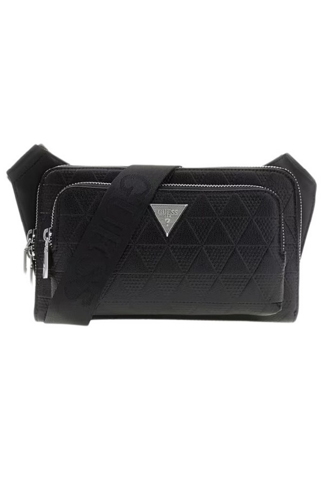 GUESS TORINO BUMBAG S HMTOTEP6231 ΤΣΑΝΤΑ ΑΝΔΡΙΚΗ BLACK