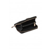 GUESS LAUREL II SLG MED ZIP AROUND ΠΟΡΤΟΦΟΛΙ ΓΥΝΑΙΚΕΙΟ BLACK