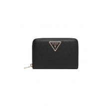 GUESS LAUREL II SLG MED ZIP AROUND ΠΟΡΤΟΦΟΛΙ ΓΥΝΑΙΚΕΙΟ BLACK