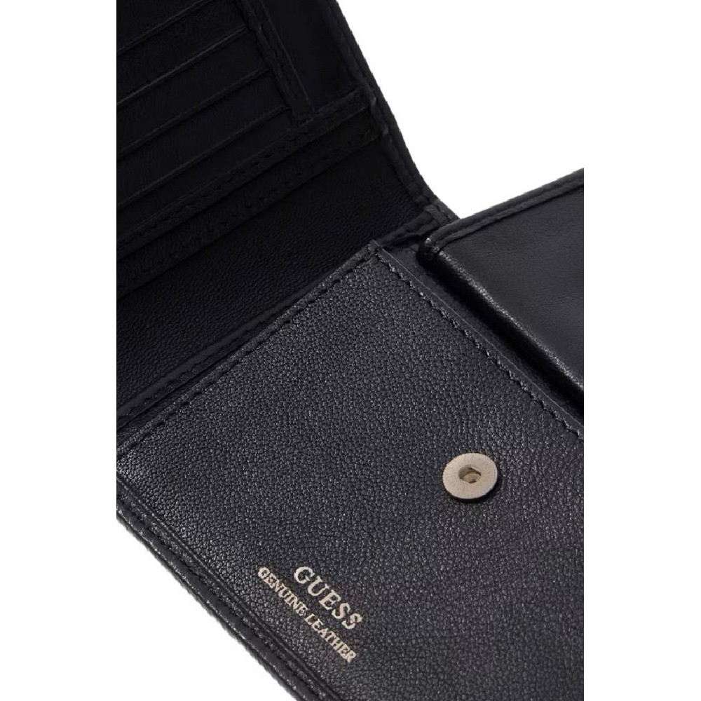 GUESS MONACO BIFOLD SMMOGRLEA20 ΠΟΡΤΟΦΟΛΙ ΑΝΔΡΙΚΟ BLACK