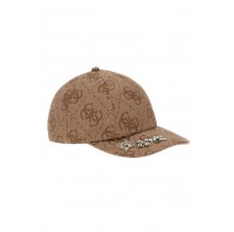 GUESS AUDREY LOGO JACQ BASEBAL CAP ΚΑΠΕΛΟΓΥΝΑΙΚΕΙΟ LATTE