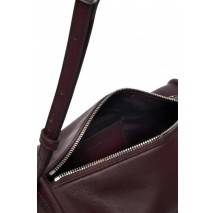CALVIN KLEIN BOLD CK SLOUCHY SHOULDER BAG ΤΣΑΝΤΑ ΓΥΝΑΙΚΕΙΑ BORDEAUX