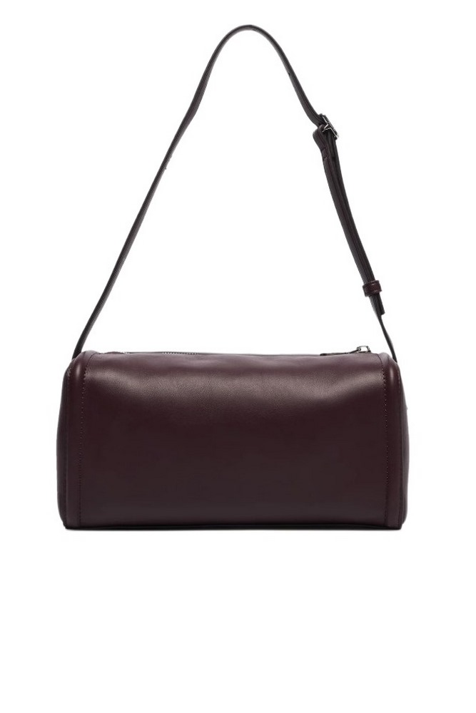 CALVIN KLEIN BOLD CK SLOUCHY SHOULDER BAG ΤΣΑΝΤΑ ΓΥΝΑΙΚΕΙΑ BORDEAUX