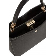 TOMMY HILFIGER HER TOTE ΤΣΑΝΤΑ ΓΥΝΑΙΚΕΙΑ BLACK